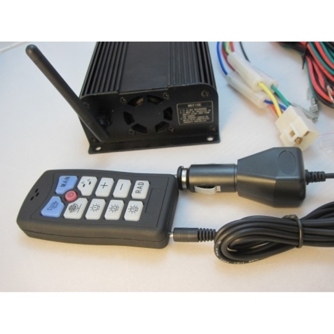 Sirena electronica auto CJB113 12V-100W cu telecomanda 